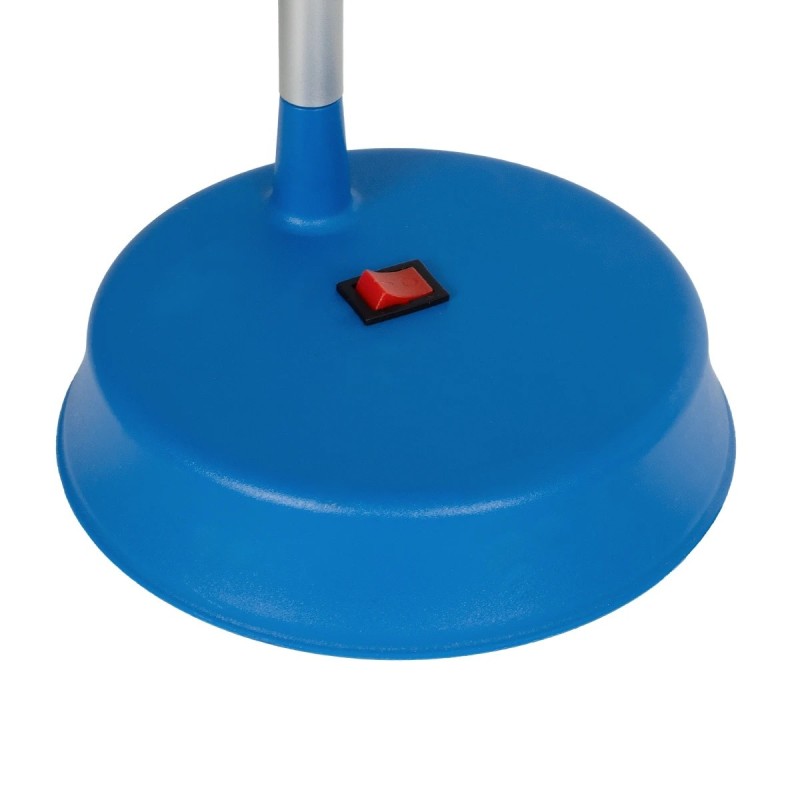 GloboStar® 202-0063 Μοντέρνο Επιτραπέζιο Φωτιστικό LED 6W 540lm 120° AC220-240V IP20 Ψυχρό Λευκό 6000K Μπλε Πλαστικό - Μ20 x Π14.5 xΥ33cm  - 2 Χρόνια Εγγύηση