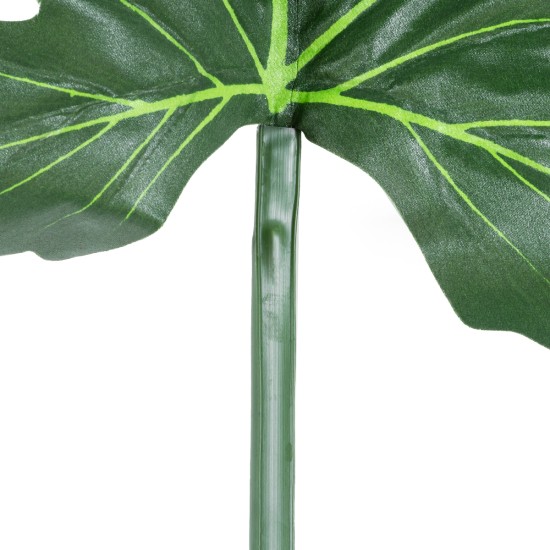 GloboStar® Artificial Garden TARO LEAF 20220 Τεχνητό Διακοσμητικό Φύλο Κολοκασίας Π32 x Υ87cm GloboStar® Artificial Garden TARO LEAF 20220 Τεχνητό Διακοσμητικό Φύλο Κολοκασίας Π32 x Υ87cm