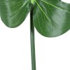 GloboStar® Artificial Garden MONSTERA LEAF 20222 - Τεχνητό Διακοσμητικό Φύλο Μονστέρας Π28 x Υ83cm