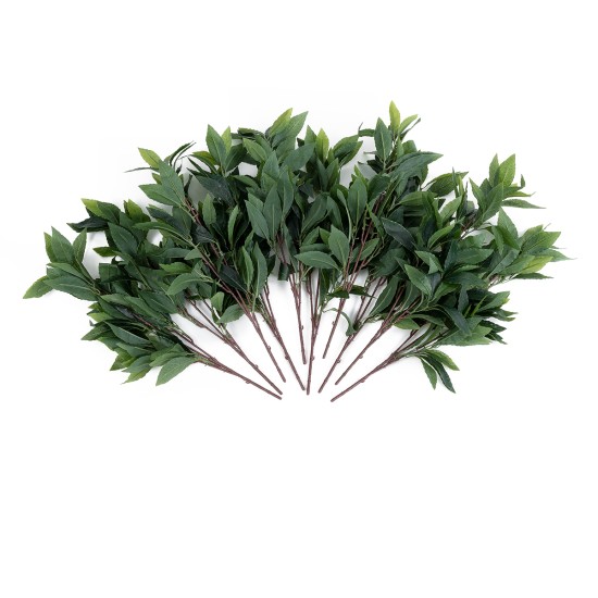 GloboStar® Artificial Garden LAURUS NOBILIS BRANCH 20225 10 x Τεχνητά Διακοσμητικά Κλαδία Δάφνης Π45 x Υ60cm GloboStar® Artificial Garden LAURUS NOBILIS BRANCH 20225 10 x Τεχνητά Διακοσμητικά Κλαδία Δάφνης Π45 x Υ60cm