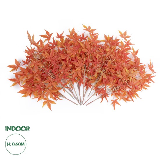 GloboStar® Artificial Garden MAPLE BRANCH 20230 10 x Τεχνητά Διακοσμητικά Κλαδία Σφένδαμου Π55 x Υ60cm GloboStar® Artificial Garden MAPLE BRANCH 20230 10 x Τεχνητά Διακοσμητικά Κλαδία Σφένδαμου Π55 x Υ60cm