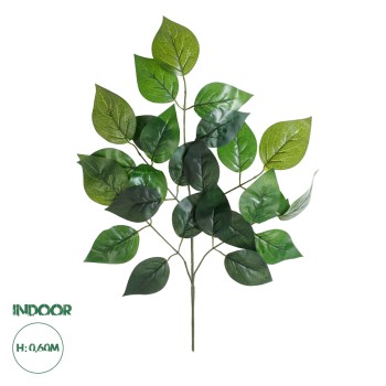 GloboStar® Artificial Garden APPLE BRANCH 20232 10 x Τεχνητό Διακοσμητικό Κλαδί Μηλιάς Π55 x Υ60cm