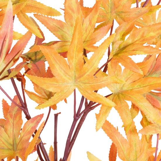 GloboStar® Artificial Garden MAPLE BRANCH 20264 Τεχνητό Διακοσμητικό Κλαδί Σφένδαμου Π25 x Υ90cm GloboStar® Artificial Garden MAPLE BRANCH 20264 Τεχνητό Διακοσμητικό Κλαδί Σφένδαμου Π25 x Υ90cm