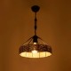 GloboStar® ZION 203-0003 Vintage Κρεμαστό Φωτιστικό Σχοινί Μονόφωτο 1 x E27 IP20 Μαύρο Μέταλλο με Μπεζ Σχοινί - Μ33 x Π33 x Υ29cm GloboStar® ZION 203-0003 Vintage Κρεμαστό Φωτιστικό Σχοινί Μονόφωτο 1 x E27 IP20 Μαύρο Μέταλλο με Μπεζ Σχοινί - Μ33 x Π33 x Υ29cm