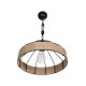 GloboStar® ZION 203-0003 Vintage Κρεμαστό Φωτιστικό Σχοινί Μονόφωτο 1 x E27 IP20 Μαύρο Μέταλλο με Μπεζ Σχοινί - Μ33 x Π33 x Υ29cm GloboStar® ZION 203-0003 Vintage Κρεμαστό Φωτιστικό Σχοινί Μονόφωτο 1 x E27 IP20 Μαύρο Μέταλλο με Μπεζ Σχοινί - Μ33 x Π33 x Υ29cm