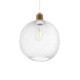 GLOBOSTAR® WIRE 203-0005 Μοντέρνο Κρεμαστό Φωτιστικό Οροφής με Ντουί 1 x E27 AC 220-240V IP20 - Λευκό & Χρυσό - Μ25 x Π25 x Υ30cm GloboStar® WIRE 203-0005 Μοντέρνο Κρεμαστό Φωτιστικό Πλέγμα Μονόφωτο 1 x E27 IP20 Λευκό Μέταλλο - Μ25 x Π25 x Υ30cm