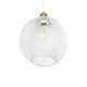 GLOBOSTAR® WIRE 203-0005 Μοντέρνο Κρεμαστό Φωτιστικό Οροφής με Ντουί 1 x E27 AC 220-240V IP20 - Λευκό & Χρυσό - Μ25 x Π25 x Υ30cm GloboStar® WIRE 203-0005 Μοντέρνο Κρεμαστό Φωτιστικό Πλέγμα Μονόφωτο 1 x E27 IP20 Λευκό Μέταλλο - Μ25 x Π25 x Υ30cm