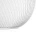 GLOBOSTAR® WIRE 203-0005 Μοντέρνο Κρεμαστό Φωτιστικό Οροφής με Ντουί 1 x E27 AC 220-240V IP20 - Λευκό & Χρυσό - Μ25 x Π25 x Υ30cm GloboStar® WIRE 203-0005 Μοντέρνο Κρεμαστό Φωτιστικό Πλέγμα Μονόφωτο 1 x E27 IP20 Λευκό Μέταλλο - Μ25 x Π25 x Υ30cm