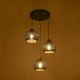 GloboStar® YASAM 203-0022 Vintage Κρεμαστό Φωτιστικό Πλέγμα Τρίφωτο 3 x E27 IP20 Μαύρο Ρατάν - Μ42 x Π42 x Υ54cm GloboStar® YASAM 203-0022 Vintage Κρεμαστό Φωτιστικό Πλέγμα Τρίφωτο 3 x E27 IP20 Μαύρο Ρατάν - Μ42 x Π42 x Υ54cm