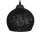 GloboStar® YASAM 203-0022 Vintage Κρεμαστό Φωτιστικό Πλέγμα Τρίφωτο 3 x E27 IP20 Μαύρο Ρατάν - Μ42 x Π42 x Υ54cm GloboStar® YASAM 203-0022 Vintage Κρεμαστό Φωτιστικό Πλέγμα Τρίφωτο 3 x E27 IP20 Μαύρο Ρατάν - Μ42 x Π42 x Υ54cm
