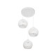 GloboStar® YASAM 203-0023 Vintage Κρεμαστό Φωτιστικό Πλέγμα Τρίφωτο 3 x E27 IP20 Λευκό Ρατάν - Μ42 x Π42 x Υ54cm GloboStar® YASAM 203-0023 Vintage Κρεμαστό Φωτιστικό Πλέγμα Τρίφωτο 3 x E27 IP20 Λευκό Ρατάν - Μ42 x Π42 x Υ54cm