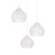 GloboStar® YASAM 203-0023 Vintage Κρεμαστό Φωτιστικό Πλέγμα Τρίφωτο 3 x E27 IP20 Λευκό Ρατάν - Μ42 x Π42 x Υ54cm GloboStar® YASAM 203-0023 Vintage Κρεμαστό Φωτιστικό Πλέγμα Τρίφωτο 3 x E27 IP20 Λευκό Ρατάν - Μ42 x Π42 x Υ54cm