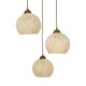 GloboStar® YASAM 203-0024 Vintage Κρεμαστό Φωτιστικό Πλέγμα Τρίφωτο 3 x E27 IP20 Μπεζ Ρατάν - Μ42 x Π42 x Υ54cm GloboStar® YASAM 203-0024 Vintage Κρεμαστό Φωτιστικό Πλέγμα Τρίφωτο 3 x E27 IP20 Μπεζ Ρατάν - Μ42 x Π42 x Υ54cm