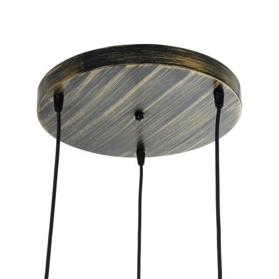 GloboStar® YASAM 203-0025 Vintage Κρεμαστό Φωτιστικό Πλέγμα Τρίφωτο 3 x E27 IP20 Καφέ Ρατάν - Μ42 x Π42 x Υ54cm GloboStar® YASAM 203-0025 Vintage Κρεμαστό Φωτιστικό Πλέγμα Τρίφωτο 3 x E27 IP20 Καφέ Ρατάν - Μ42 x Π42 x Υ54cm