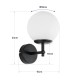 GloboStar® DALPH 203-0029 Vintage Επιτοίχιο Φωτιστικό Απλίκα Μονόφωτο 1 x E27 IP20 Χρυσό Μέταλλο με Λευκό Γυαλί - M18 x Π15 x Υ23cm GloboStar® DALPH 203-0029 Vintage Επιτοίχιο Φωτιστικό Απλίκα Μονόφωτο 1 x E27 IP20 Χρυσό Μέταλλο με Λευκό Γυαλί - M18 x Π15 x Υ23cm
