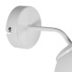 GloboStar® DALPH 203-0035 Vintage Επιτοίχιο Φωτιστικό Απλίκα Μονόφωτο 1 x E27 IP20 Λευκό Μέταλλο με Λευκό Γυαλί - M15 x Π25x Υ22cm GloboStar® DALPH 203-0035 Vintage Επιτοίχιο Φωτιστικό Απλίκα Μονόφωτο 1 x E27 IP20 Λευκό Μέταλλο με Λευκό Γυαλί - M15 x Π18 x Υ22.5cm