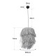 GloboStar® WEG 203-0036 Boho Κρεμαστό Φωτιστικό Καπέλο Μονόφωτο 1 x E27 IP20 Μπέζ Raffia - M45 x Π45 x Υ53cm GloboStar® WEG 203-0036 Boho Κρεμαστό Φωτιστικό Καπέλο Μονόφωτο 1 x E27 IP20 Μπέζ Raffia - M45 x Π45 x Υ53cm
