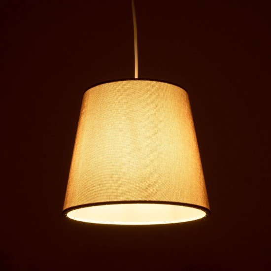 GloboStar® CONEY 203-0072 Μοντέρνο Κρεμαστό Φωτιστικό Καπέλο Μονόφωτο 1 x E27 IP20 Ροζ Ύφασμα - Μ26 x Π26 x Υ25cm GloboStar® CONEY 203-0072 Μοντέρνο Κρεμαστό Φωτιστικό Καπέλο Μονόφωτο 1 x E27 IP20 Ροζ Ύφασμα - Μ26 x Π26 x Υ25cm
