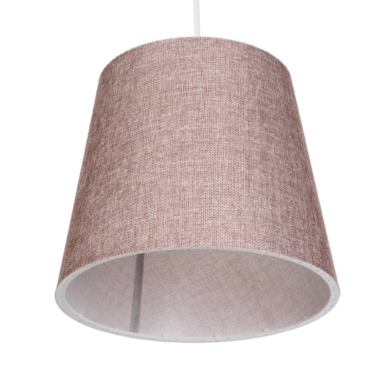GloboStar® CONEY 203-0072 Μοντέρνο Κρεμαστό Φωτιστικό Καπέλο Μονόφωτο 1 x E27 IP20 Ροζ Ύφασμα - Μ26 x Π26 x Υ25cm GloboStar® CONEY 203-0072 Μοντέρνο Κρεμαστό Φωτιστικό Καπέλο Μονόφωτο 1 x E27 IP20 Ροζ Ύφασμα - Μ26 x Π26 x Υ25cm