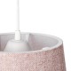 GloboStar® CONEY 203-0072 Μοντέρνο Κρεμαστό Φωτιστικό Καπέλο Μονόφωτο 1 x E27 IP20 Ροζ Ύφασμα - Μ26 x Π26 x Υ25cm GloboStar® CONEY 203-0072 Μοντέρνο Κρεμαστό Φωτιστικό Καπέλο Μονόφωτο 1 x E27 IP20 Ροζ Ύφασμα - Μ26 x Π26 x Υ25cm