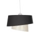 GloboStar® ALINA 203-0131 Μοντέρνο Κρεμαστό Φωτιστικό Καπέλο Μονόφωτο 1 x E27 IP20 Μαύρο & Λευκό Ύφασμα - Μ30 x Π30 x Υ93cm GloboStar® ALINA 203-0131 Μοντέρνο Κρεμαστό Φωτιστικό Καπέλο Μονόφωτο 1 x E27 IP20 Μαύρο & Λευκό Ύφασμα - Μ30 x Π30 x Υ93cm