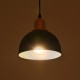 GLOBOSTAR® ΗUT 203-0145 Μοντέρνο Κρεμαστό Φωτιστικό Οροφής με Ντουί 1 x E27 AC 220-240V IP20 - Μάυρο & Χάλκινο - Μ18 x Π18 x Υ18cm GloboStar® ΗUT 203-0145 Μοντέρνο Κρεμαστό Φωτιστικό Καμπάνα Μονόφωτο 1 x E27 IP20 Μάυρο με Χρυσό Πλαστικό - Μ17.5 x Π17.5 x Υ80cm