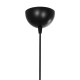 GLOBOSTAR® ΗUT 203-0145 Μοντέρνο Κρεμαστό Φωτιστικό Οροφής με Ντουί 1 x E27 AC 220-240V IP20 - Μάυρο & Χάλκινο - Μ18 x Π18 x Υ18cm GloboStar® ΗUT 203-0145 Μοντέρνο Κρεμαστό Φωτιστικό Καμπάνα Μονόφωτο 1 x E27 IP20 Μάυρο με Χρυσό Πλαστικό - Μ17.5 x Π17.5 x Υ80cm