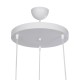 GloboStar® ΗUT 203-0148 Vintage Κρεμαστό Φωτιστικό Καμπάνα Τρίφωτο 3 x E27 IP20 Λευκό με Χρυσό Πλαστικό - Μ40 x Π40 x Υ76cm GloboStar® ΗUT 203-0148 Vintage Κρεμαστό Φωτιστικό Καμπάνα Τρίφωτο 3 x E27 IP20 Λευκό με Χρυσό Πλαστικό - Μ40 x Π40 x Υ76cm
