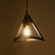 GLOBOSTAR® TRIANGLE 203-0161 Μοντέρνο Κρεμαστό Φωτιστικό Οροφής με Ντουί 1 x E27 AC 220-240V IP20 - Μάυρο & Χάλκινο - Μ24 x Π24 x Υ22cm GloboStar® TRIANGLE 203-0161 Μοντέρνο Κρεμαστό Φωτιστικό Καμπάνα Μονόφωτο 1 x E27 IP20 Μάυρο με Χρυσό Πλαστικό - Μ24 x Π24 x Υ86cm