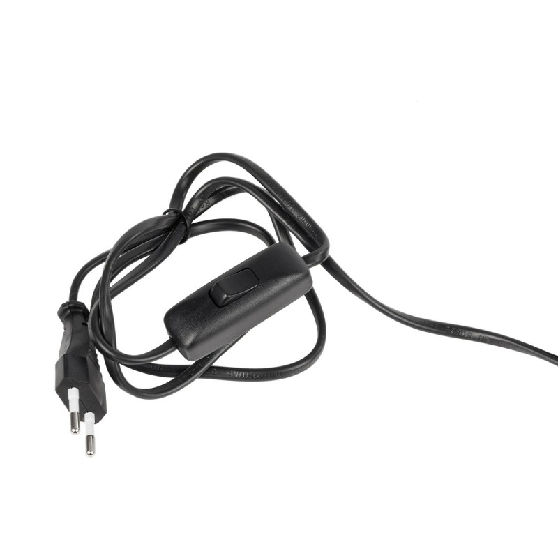 GloboStar® WIZ 203-0178 Μοντέρνο Επιτραπέζιο Φωτιστικό Μονόφωτο 1 x E27 IP20 Μαύρο Μέταλλο Με Μαύρο Καπέλο- Μ22 x Π22 x Υ36.5cm