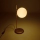 GloboStar® GLOBUS 203-0182 Μοντέρνο Επιτραπέζιο Φωτιστικό Μονόφωτο 1 x E27 IP20 Χρυσο Μέταλλο με Γαλακτερή Γυάλινη Μπάλα- Μ21 x Π16.5 x Υ45cm GloboStar® GLOBUS 203-0182 Μοντέρνο Επιτραπέζιο Φωτιστικό Μονόφωτο 1 x E27 IP20 Χρυσο Μέταλλο με Γαλακτερή Γυάλινη Μπάλα- Μ21 x Π16.5 x Υ45cm