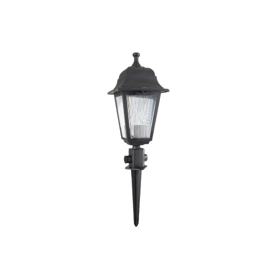 GloboStar® VITRO 203-0193 Vintage Καρφωτό Φωτιστικό Φαναράκι Μονόφωτο 1 x E27 IP44 Μαύρο Πλαστικό Σώμα - Μ16 x Π16 x Υ51cm GloboStar® VITRO 203-0193 Vintage Καρφωτό Φωτιστικό Φαναράκι Μονόφωτο 1 x E27 IP44 Μαύρο Πλαστικό Σώμα - Μ16 x Π16 x Υ51cm
