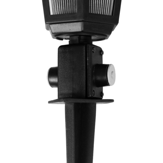 GloboStar® VITRO 203-0193 Vintage Καρφωτό Φωτιστικό Φαναράκι Μονόφωτο 1 x E27 IP44 Μαύρο Πλαστικό Σώμα - Μ16 x Π16 x Υ51cm GloboStar® VITRO 203-0193 Vintage Καρφωτό Φωτιστικό Φαναράκι Μονόφωτο 1 x E27 IP44 Μαύρο Πλαστικό Σώμα - Μ16 x Π16 x Υ51cm