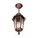 GloboStar® VITRO 203-0194 Vintage Κρεμαστό Φωτιστικό Φαναράκι Μονόφωτο 1 x E27 IP44 Χάλκινο Πλαστικό Σώμα - Μ16 x Π16 x Υ48cm GloboStar® VITRO 203-0194 Vintage Κρεμαστό Φωτιστικό Φαναράκι Μονόφωτο 1 x E27 IP44 Χάλκινο Πλαστικό Σώμα - Μ16 x Π16 x Υ48cm