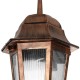 GloboStar® VITRO 203-0194 Vintage Κρεμαστό Φωτιστικό Φαναράκι Μονόφωτο 1 x E27 IP44 Χάλκινο Πλαστικό Σώμα - Μ16 x Π16 x Υ48cm GloboStar® VITRO 203-0194 Vintage Κρεμαστό Φωτιστικό Φαναράκι Μονόφωτο 1 x E27 IP44 Χάλκινο Πλαστικό Σώμα - Μ16 x Π16 x Υ48cm