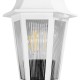 GloboStar® VITRO 203-0203 Vintage Καρφωτό Φωτιστικό Φαναράκι Μονόφωτο 1 x E27 IP44 Λευκό & Διάφανο Πλαστικό - Μ17 x Π17 x Υ55cm GloboStar® VITRO 203-0203 Vintage Καρφωτό Φωτιστικό Φαναράκι Μονόφωτο 1 x E27 IP44 Λευκό & Διάφανο Πλαστικό - Μ16 x Π16 x Υ51cm