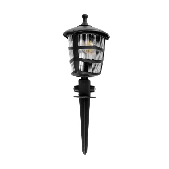 GloboStar® ZARDIN 203-0208 Vintage Καρφωτό Φωτιστικό Φαναράκι Μονόφωτο 1 x E27 IP44 Μαύρο Πλαστικό Σώμα - Μ17 x Π17 x Υ45cm GloboStar® ZARDIN 203-0208 Vintage Καρφωτό Φωτιστικό Φαναράκι Μονόφωτο 1 x E27 IP44 Μαύρο Πλαστικό Σώμα - Μ17 x Π17 x Υ45cm