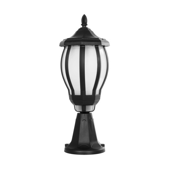 GloboStar® VERDI 203-0231 Vintage Επιδαπέδιο Φωτιστικό Φαναράκι Μονόφωτο 1 x E27 IP44 Μαύρο Πλαστικό Σώμα - Μ17 x Π17 x Υ47cm GloboStar® VERDI 203-0231 Vintage Επιδαπέδιο Φωτιστικό Φαναράκι Μονόφωτο 1 x E27 IP44 Μαύρο Πλαστικό Σώμα - Μ17 x Π17 x Υ47cm