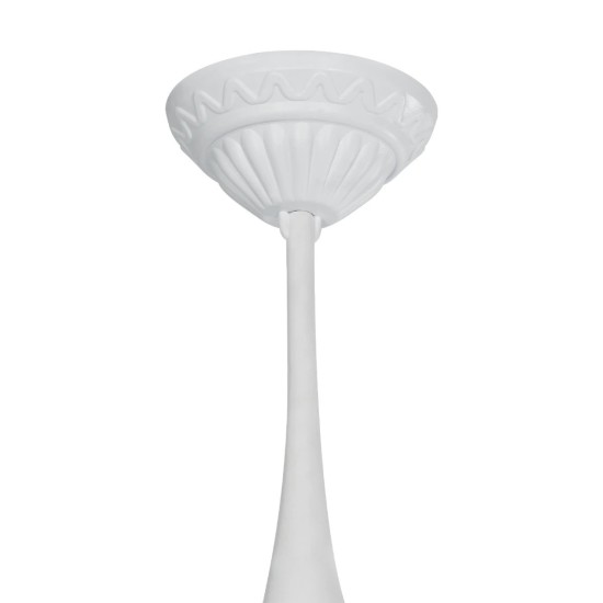 GloboStar® ZARDIN 203-0237 Vintage Κρεμαστό Φωτιστικό Φαναράκι Μονόφωτο 1 x E27 IP44 Λευκό Πλαστικό Σώμα - Μ17 x Π17 x Υ42cm GloboStar® ZARDIN 203-0237 Vintage Κρεμαστό Φωτιστικό Φαναράκι Μονόφωτο 1 x E27 IP44 Λευκό Πλαστικό Σώμα - Μ17 x Π17 x Υ42cm