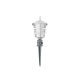 GloboStar® ZARDIN 203-0241 Vintage Καρφωτό Φωτιστικό Φαναράκι Μονόφωτο 1 x E27 IP44 Λευκό Πλαστικό Σώμα - Μ16 x Π16 x Υ51cm GloboStar® ZARDIN 203-0241 Vintage Καρφωτό Φωτιστικό Φαναράκι Μονόφωτο 1 x E27 IP44 Λευκό Πλαστικό Σώμα - Μ16 x Π16 x Υ51cm
