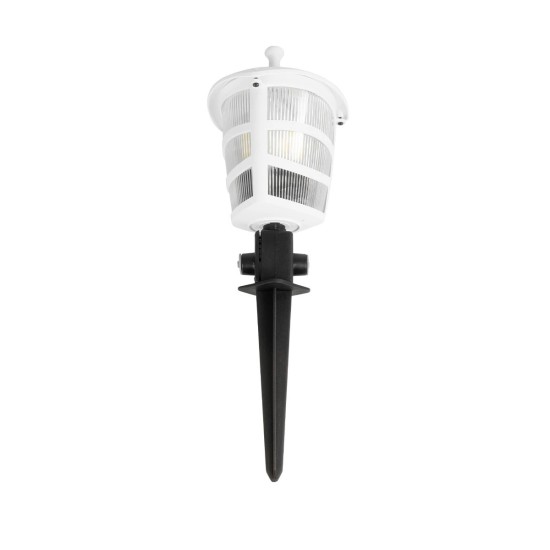 GloboStar® ZARDIN 203-0241 Vintage Καρφωτό Φωτιστικό Φαναράκι Μονόφωτο 1 x E27 IP44 Λευκό Πλαστικό Σώμα - Μ16 x Π16 x Υ51cm GloboStar® ZARDIN 203-0241 Vintage Καρφωτό Φωτιστικό Φαναράκι Μονόφωτο 1 x E27 IP44 Λευκό Πλαστικό Σώμα - Μ16 x Π16 x Υ51cm
