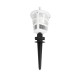 GloboStar® ZARDIN 203-0241 Vintage Καρφωτό Φωτιστικό Φαναράκι Μονόφωτο 1 x E27 IP44 Λευκό Πλαστικό Σώμα - Μ16 x Π16 x Υ51cm GloboStar® ZARDIN 203-0241 Vintage Καρφωτό Φωτιστικό Φαναράκι Μονόφωτο 1 x E27 IP44 Λευκό Πλαστικό Σώμα - Μ16 x Π16 x Υ51cm