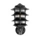 GloboStar® LANTERNA 203-0244 Μοντέρνο Επιτοίχιο Φωτιστικό Φαναράκι Μονόφωτο 1 x E27 IP44 Μαύρο Πλαστικό Σώμα - Μ24 x Π16 x Υ27.5cm GloboStar® LANTERNA 203-0244 Μοντέρνο Επιτοίχιο Φωτιστικό Φαναράκι Μονόφωτο 1 x E27 IP44 Μαύρο Πλαστικό Σώμα - Μ24 x Π16 x Υ27.5cm