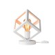 GloboStar® DISE 203-0273 Μοντέρνο Eπιτραπέζιο Φωτιστικό Μονόφωτο 1 x E27 IP20 Λευκό Πλαστικό - Μ28 x Π28 x Υ29cm GloboStar® DISE 203-0273 Μοντέρνο Eπιτραπέζιο Φωτιστικό Μονόφωτο 1 x E27 IP20 Λευκό Πλαστικό - Μ28 x Π28 x Υ29cm