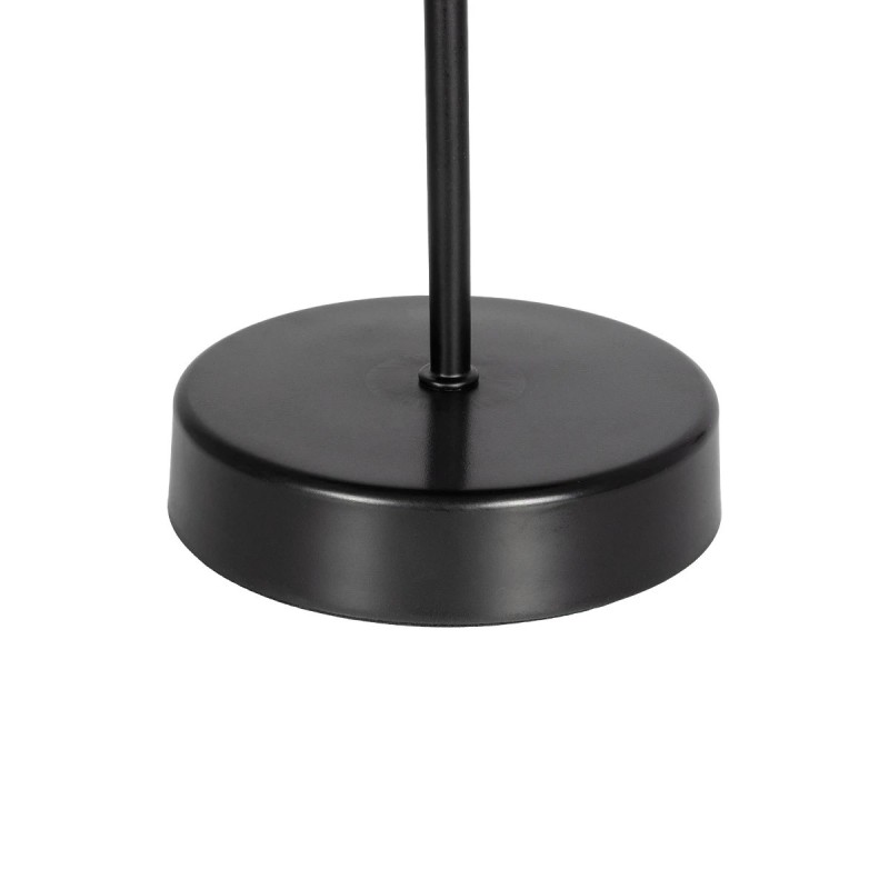 GLOBOSTAR® GAZETA 203-0299 Μοντέρνο Επιτραπέζιο Φωτιστικό Πορτατίφ με Ντουί 1 x E27 AC 220-240V IP20 - Μαύρο & Μπρονζέ - Μ25 x Π25 x Υ39cm