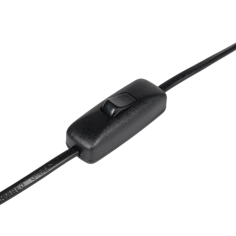 GLOBOSTAR® GAZETA 203-0299 Μοντέρνο Επιτραπέζιο Φωτιστικό Πορτατίφ με Ντουί 1 x E27 AC 220-240V IP20 - Μαύρο & Μπρονζέ - Μ25 x Π25 x Υ39cm