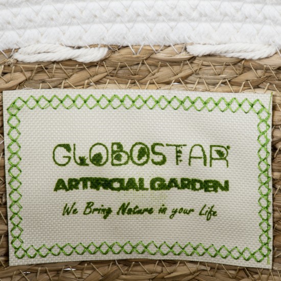 GloboStar® Artificial Garden SARDINIA 20335 ΣΕΤ 3 Διακοσμητικά Πλεκτά Καλάθια - Κασπώ Γλάστρες - Flower Pots Μπεζ με Μακραμέ A:Φ25cm x Υ20cm B:Φ30cm x Υ27cm C:Φ35cm x Υ30cm GloboStar® Artificial Garden SARDINIA 20335 ΣΕΤ 3 Διακοσμητικά Πλεκτά Καλάθια - Κασπώ Γλάστρες - Flower Pots Μπεζ με Μακραμέ A:Φ25cm x Υ20cm B:Φ30cm x Υ27cm C:Φ35cm x Υ30cm