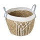 GloboStar® Artificial Garden SARDINIA 20335 ΣΕΤ 3 Διακοσμητικά Πλεκτά Καλάθια - Κασπώ Γλάστρες - Flower Pots Μπεζ με Μακραμέ A:Φ25cm x Υ20cm B:Φ30cm x Υ27cm C:Φ35cm x Υ30cm GloboStar® Artificial Garden SARDINIA 20335 ΣΕΤ 3 Διακοσμητικά Πλεκτά Καλάθια - Κασπώ Γλάστρες - Flower Pots Μπεζ με Μακραμέ A:Φ25cm x Υ20cm B:Φ30cm x Υ27cm C:Φ35cm x Υ30cm