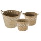 GloboStar® Artificial Garden ZAKYNTHOS 20336 ΣΕΤ 3 Διακοσμητικά Πλεκτά Καλάθια - Κασπώ Γλάστρες - Flower Pots Μπεζ με Μακραμέ A:Φ24cm x Υ20cm B:Φ28cm x Υ24cm C:Φ32cm x Υ28cm GloboStar® Artificial Garden ZAKYNTHOS 20336 ΣΕΤ 3 Διακοσμητικά Πλεκτά Καλάθια - Κασπώ Γλάστρες - Flower Pots Μπεζ με Μακραμέ A:Φ24cm x Υ20cm B:Φ28cm x Υ24cm C:Φ32cm x Υ28cm