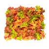 GloboStar® Artificial Garden AUTUMN MAPLE 20349 Τεχνητό Διακοσμητικό Πάνελ Φυλλωσιάς - Κάθετος Κήπος σύνθεση Φθινοπωρινός Σφένδαμος Μ50 x Π50 x Υ10cm